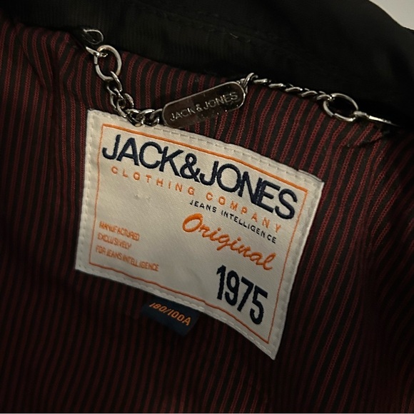 Jack and Jones Jean Intelligence Black Jacket - Picture 6 of 8